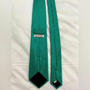 Valentino Men’s Silk Tie - Green Print